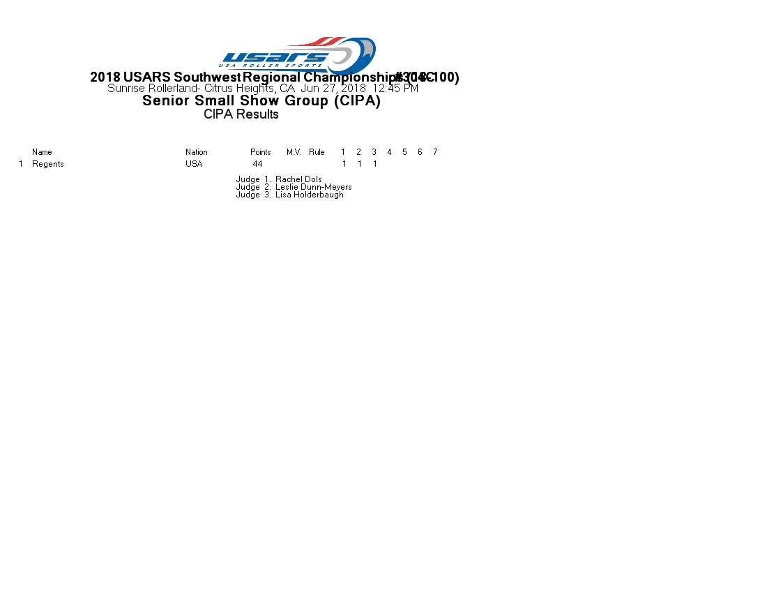 Score Sheet